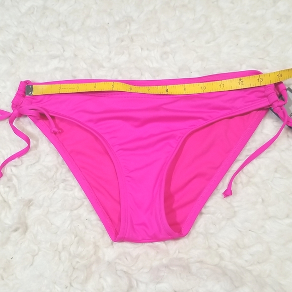 Mossimo bottom thongs Swim mix & match Fuchsia.  M - Picture 6 of 7